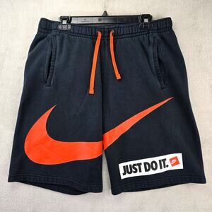 Nike Sportswear Shorts Mens Large Alumni Big Swoosh Just Do It Fleece CK1496-010